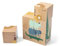 Trixie blockpuzzle junior 14 x 9 x 5 cm Holz Natur 6-teilig