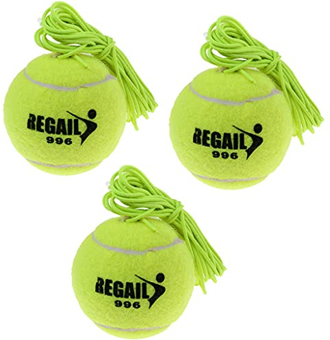Sharplace Tennis Ball with String Replacement For Tennis Trainer, 64mm Diameter