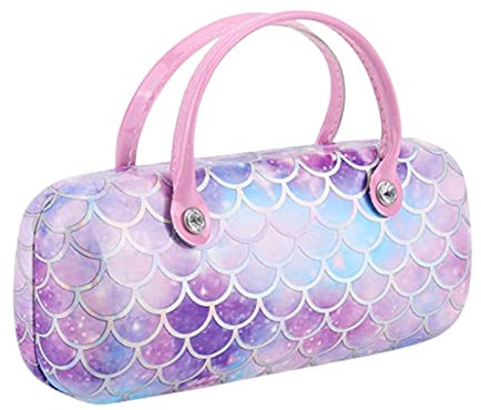 xihongshi Glasses Case Cartoon Eyeglasses Box Water Proof Eyewear Case for Women Girl Gifts Student Glasses Storage