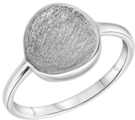 Celesta Silber Damen Ring 925/- Sterling Silber Mattiert ohne Silbergrau 274270063