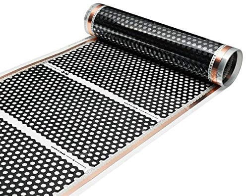 Riscaldamento a pavimento, 50 cm x 2 m, a d'ape, elettrico, riscaldamento a infrarossi, pellicola 220 V