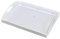 Cesto Vassoio Ideale per trasportare e Contenere Le bomboniere i Sacchetti i ciuffetti 43.5x29x4.5 cm (1 Pezzo Lino Bianco)