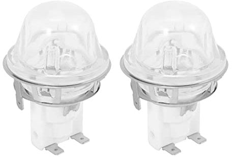 Trjgtas 2 x E14 Lampenfassung für Backofen, Kochen, 15 W / 25 W, Beleuchtung Lampenfassung für Backofen, Lampe