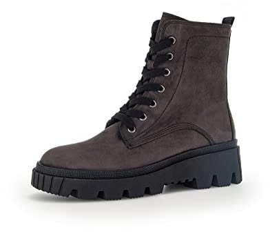 Gabor Damen Combat Boots, Frauen Stiefeletten,Wechselfußbett,Best Fitting