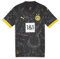BVB 770615-02 Away Jersey Replica Jr T-Shirt Unisex Kids Black-Cyber Yellow Größe 176