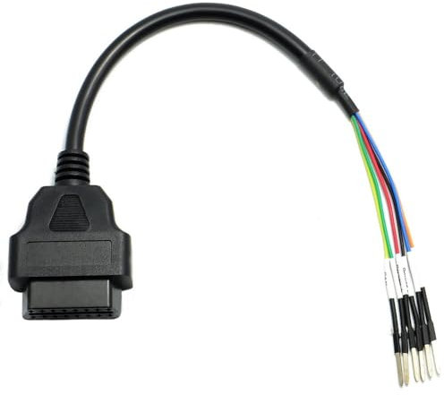 Goliton OBD2 OBDII Motorrad Motorrad Diagnosekabel Adapter 16 Pin Kompatibel mit K+CAN Universal