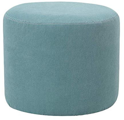 GagalU Fußhocker, Pouf, Sofa, Hocker, Ruhehocker, Sitz, niedriger Fuß, Tritthocker, Schuhbank, gepolsterte Fußstütze, runde Sitzsäcke, Beistelltische, Dekor, Wohnzimmer