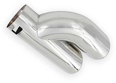 Schalldämpfer Endrohr Für Skoda Für Octavia Doppel Export Auto Hinten Schwanz Throat Auspuffrohr Schalldämpfer Spitze (60mm) Auto Auspuff Endrohr (Farbe : Silber)