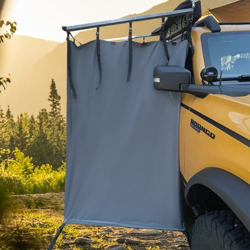 BROADDICT Auto-Seitenduschraum passend für Ford Bronco 2021–2024 mit Dachträger