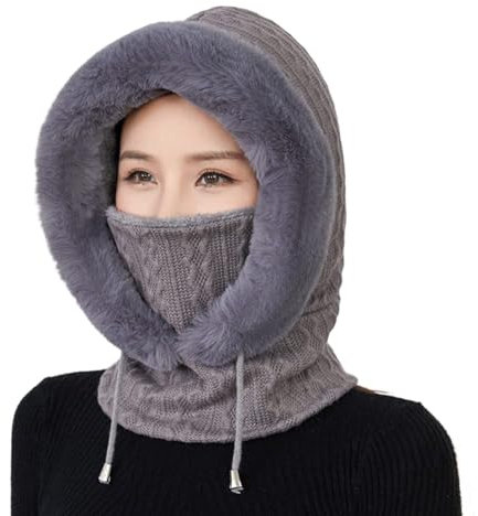 Balaclava Skimaske Winter Sturmhaube Für Kaltes Wetter Warm Winddicht Verstellbar Ski Schal Schwarz Skimaske Halbes Gesicht Sturmhaube Damen Winter Ski