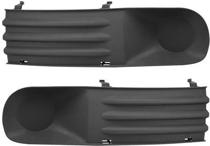 Auto 1 Paar Auto Links Rechts Vorne Stoßstange Nebel Licht Abdeckung Grill Für VW T5 Für Transporter 2003-2009 7H0807489B 7H0807490B Nebelscheinwerfergitter