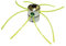 kawapower Cabezal de Aluminio Multi-cables, Tornillo Superior