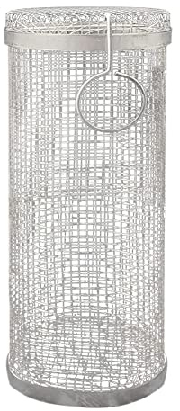 Willoghsa Edelstahl BBQ Lagerfeuer Grillrost BBQ Lagerfeuer Grillrost Barbecue Grillrost 30 cm