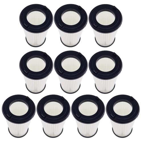 MCHNIC 10 Stück Hepa-Filter Filter für AEG CX7 CX7-2 QX8 Animal x Power CX7-2-45an CX7-2-i360 CX7-2-s360 Ergorapido Staubsauger Ersetzt AEF150