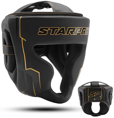 Starpro Professioneller Box-Kopfschutz – Premium-Sparringausrüstung mit Vollgesichtsschutz, leichtem Design & optimaler Passform für maximale Sicherheit