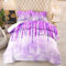 Bettdecke Winter Lila Muster Bedding Duvet Mikrofaser Bettdecke Winter Bedruckte Bettdecke Ohne Bezug Maschinen Waschbar