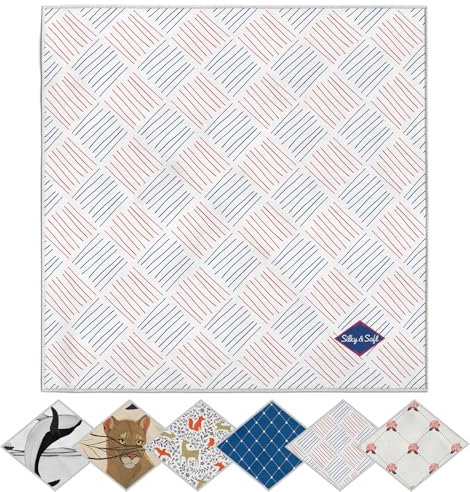 POPNWOW Mikrofaser Reinigungstuch, Brillenputztuch Optikerqualität 30x30cm, Microfiber Cleaning Cloths für Brille, Kamera, Objektiv, Handy, Tablet, Display, Glas (Feld)