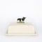Quail Ceramics Butterdose mit Friesenkuh-Motiv