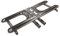 GrillPro 23515 Brûleur Universel en Forme de H Argenté 48,3 cm