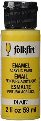Folkart Lemon Custard Enamels - 2oz