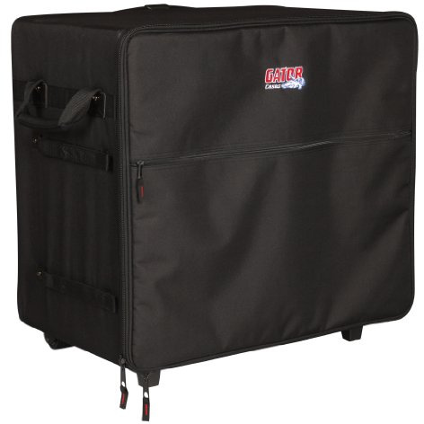 Gator Cases Transport Series Speaker Case with Retractable Pull Handle and Wheels; Fits Large PA Systems (G-PA TRANSPORT-LG)
