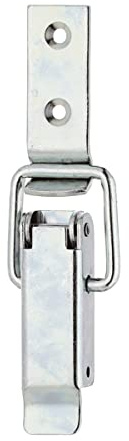 Alberts 347963 Kistenverschluss | mit gekröpftem Schließhaken | galvanisch verzinkt, dickschichtpassiviert | 61 x 18 mm