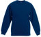 Fruit of the Loom Fruit of the Loom Kinder Unisex Classic 80/20 Set-In Sweatshirt 7-8 Navy