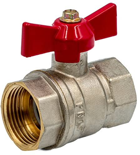 Kugelhahn 1 IG-IG Wasserhahn Mit Stopfbuchse Messing