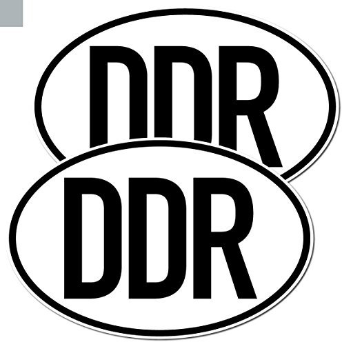 GreenIT Aufkleber Sticker Länderkennzeichen DDR Deutschland Ostdeutschland Auto Pkw Bus LKW Anhänger Zeichen Symbol (2)