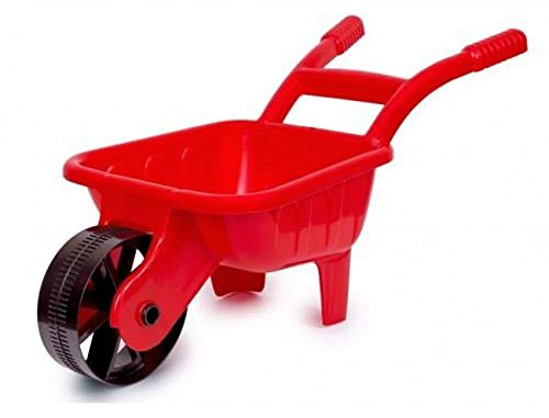 Mochtoys Kinderschubkarre 10278 für drinnen und draußen, Maße 68 x 32 x 29
