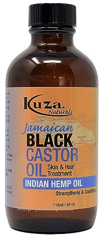 Kuza Jamaika Schwarz Rizinusöl mit Indian Hemp 118 ml