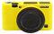 PULUZ Custodia protettiva in silicone morbido per Sony RX100 III/IV/V (giallo)