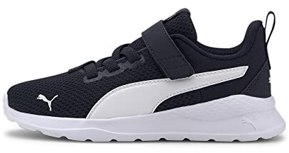 PUMA Anzarun Lite Ac+ Ps Unisex Kinder Sneaker, Peacoat Puma White, 27.5 EU