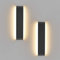 Klighten 2-Pack 41 CM Wandlampe LED 14W Wandleuchte Up Down, Warmweiß 3000K, Dekorative Wandbeleuchtung für Treppenhaus, Esszimmer, Wohnzimmer, 1340LM, Schwarz