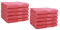 Betz 10er Premium Gästehandtücher-Set - Gesichtstücher-Set - Handtücher-Set - Händehandtücher - 30 x 50cm - Himbeere
