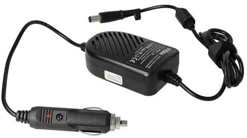vhbw KFZ-Ladekabel kompatibel mit Dell Studio 1535, 15, 1450, 14z, 1457, 1440, 1310, 1435, 13 Notebook - 12V Ladegerät Schwarz 4.62 A