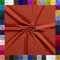 0,5m Baumwoll-Jersey uni 8% Elasthan Baumwollstoff elastisch Meterware Jersey-Stoff Oeko-Tex Kl 1, Farbe:braun