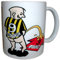 Wee On Funny Football Team Shirt London Fan Rivalry Tea Coffee Mug (Watford (weeing on Luton))