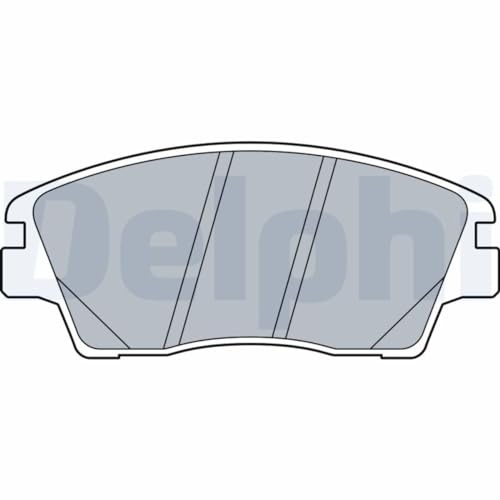 DELPHI LP3519 Bremsbelagsatz Bremsbeläge Vorne ohne Zubehör Kompatibel mit HYUNDAI Tucson TL, TLE