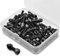 M5*10mm 80 Stück Innensechskantschraube und Mutter Kombinationsbox Zylinderschrauben mit Innensechskant schwarz 12,9 Grad Kohlenstoffstahl