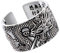 Bague dragon chinois vintage en argent sterling 999 avec sutra du cœur pour hommes femmes ouverte réglable