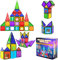 Desire Deluxe Magnetic Building Blocks Tiles STEM Toy Set 42PC – Kids Learning Educational Construction Toys for Boys Girls Present Age 3 4 5 6 7 Year Old - Gift, MT42