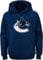 Outerstuff NHL Youth 8-20 Team Color Performance Primary Logo Pullover Sweatshirt Hoodie, Vancouver Canucks Navy, 8
