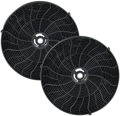 vhbw 2x Aktivkohlefilter kompatibel mit Ignis DNHVP 63 LM K Dunstabzugshaube