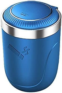 LIAOAL Aschenbecher für VW Passat B5 B6 B7 B8,Auto Aschenbecher Mit Licht,Abnehmbarer Autoaschenbecher,Abnehmbarer Autoaschenbecher.