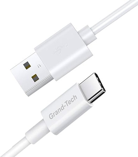 USB C Charger Cable, Type C Charger Cable Fast Charging 3A USB C Cable for iPhone 15 Plus Pro Max, for Samsung Galaxy S24/S23/S22, for Huawei P40/P30, for Google Pixel (2 Metres)