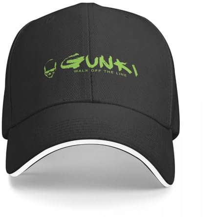 DTDSWNCD Klassisch Erwachsene Gunki Angeln Liebhaber Schädel Hut Sport Baseballkappe Snapback Caps Hut Trucker Worker Cap Verstellbare Racing Cap Herbst cool