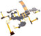 Top Cover Mode Dial Turntable Flex Cable For Sony A7M2 A7R2 A7S2 Camera, Camera Repair Accessory Part
