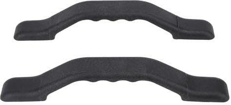Depisuta Wohnmobil-Haltegriff, 2 Stück Nylon-Wohnmobil-Türgriff, hitzebeständige Einstiegstür-Hilfsstange, vielseitiger Wohnmobil-Türgriff-Handlauf für Anhänger, LKW, Frachtanhänger (BLACK)