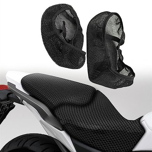 XXCSPDL 3D Mesh Sitzbezug Anti-Rutsch Nylon Stoff Kissen Sitzbezug Für NC 750 NC750 X NC750X NC700X NC700XD NC700S NC 750X 700X